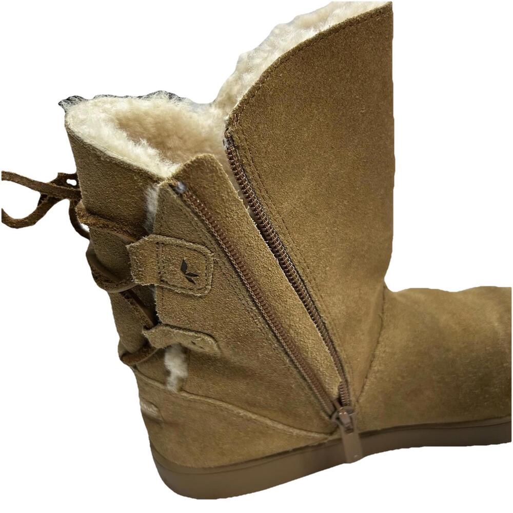 Koolaburra By UGG Boots Women’s 8 US Koola Shazi Short Chestnut Booties 1019361 - Picture 6 of 8